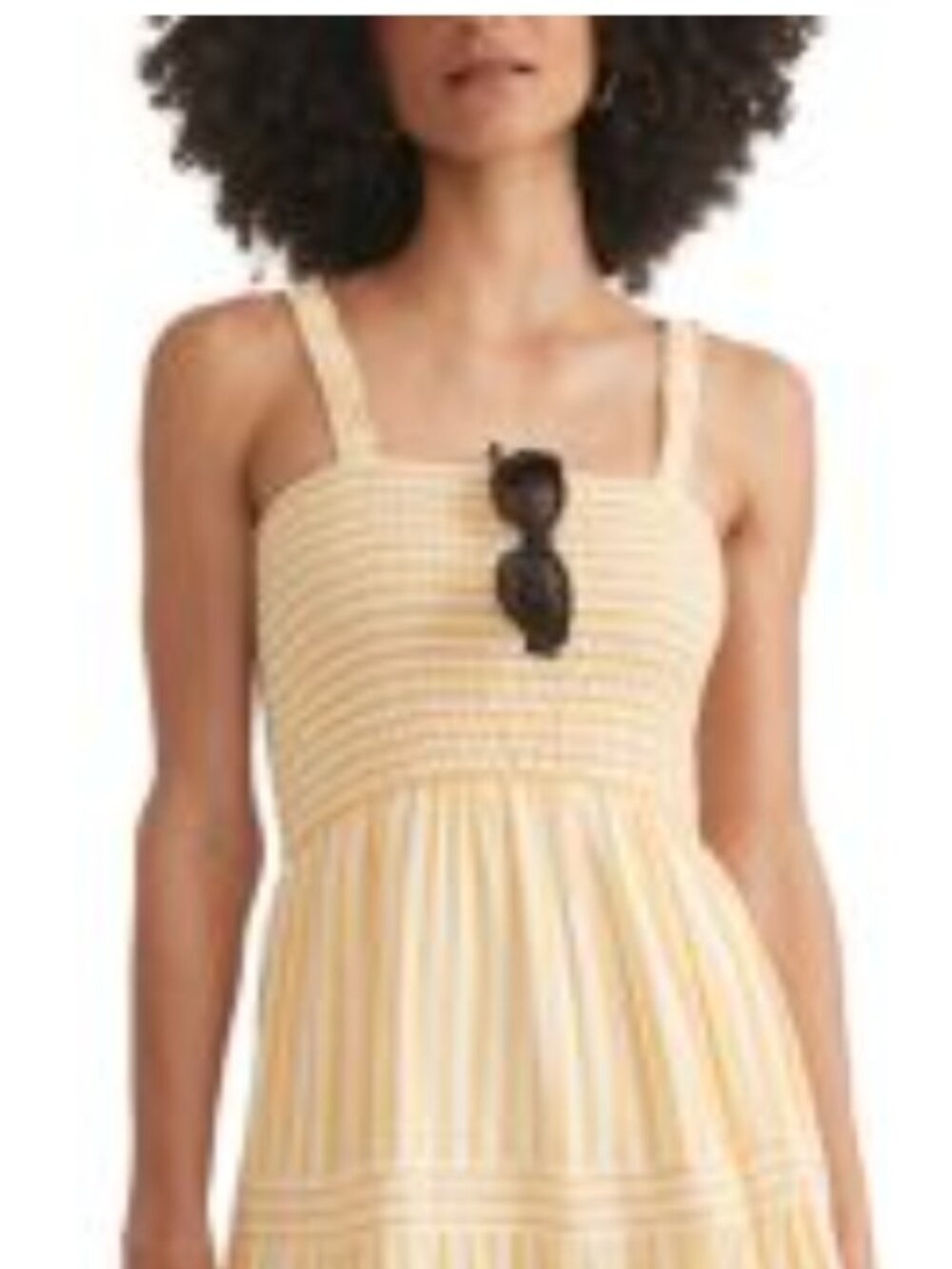 Marine Layer Salene yellow maxi dress small